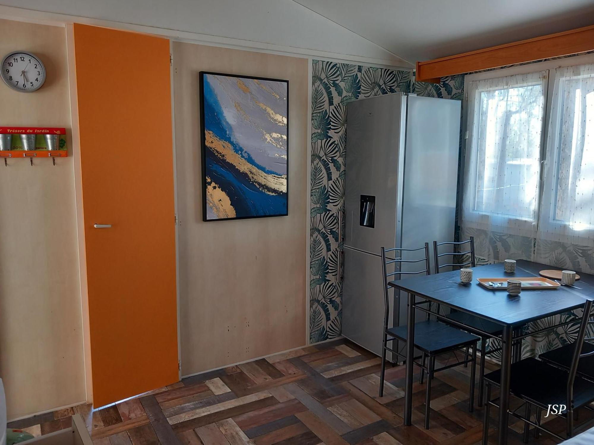 Mobilhome Les Volets Bleus Vaudreuille Exterior foto