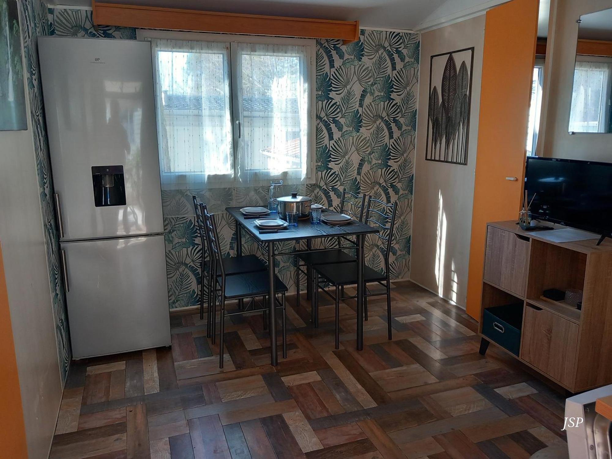 Mobilhome Les Volets Bleus Vaudreuille Exterior foto